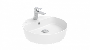 CREAVIT Раковина мебельная (45 см) LP146 LP146-00CB00E-0000 — фото 1, Раковины накладные