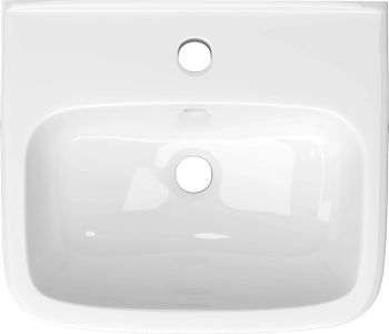 Раковина КЕРАМИН СКВЭА 45 белый глянец CDB00024893 (4810531138150) — фото 2, Раковины