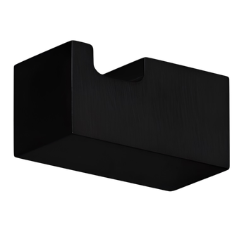 Крючок COLOMBO DESIGN MINI Q CD127.NM одинарный цвет черный матовый — фото 3, Крючки для полотенец