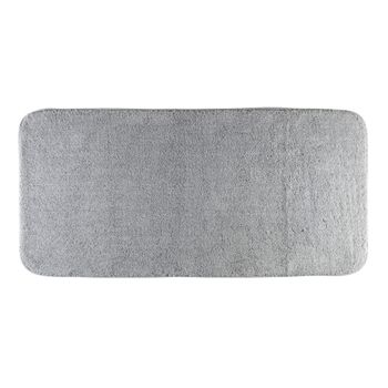 Товар: Коврик д/ванной комнаты 70х140 см., без вышивки, серый, окантовка серебро 30755 - фото 1 Коврик д/ванной комнаты 70х140 см., без вышивки, серый, окантовка серебро 30755 — фото 1, Коврики для ванной комнаты