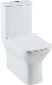 Чаша напольного унитаза Aquanet Rimless Cube-C CL-12248B — фото 18, Напольные унитазы