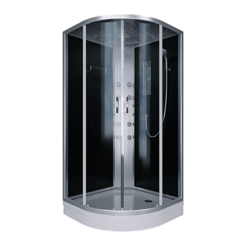 Душевая кабина ERLIT 35 серия ER3509PF-C4-RUS тонированное стекло — фото 1, Душевые кабины