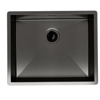 Кухонная мойка Reflexion Iseo RX2265BL оружейная сталь — фото 135, Кухонные мойки