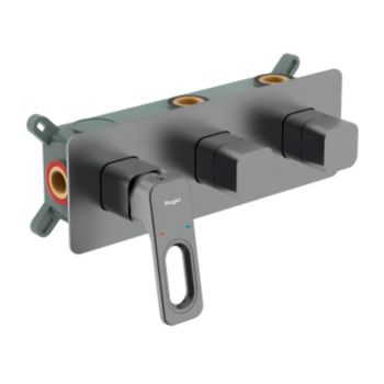 Смеситель для душа Raglo R51.274.09, графит — фото 1, Смеситель для душа