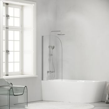 Душевая стойка с изливом и термостатом для ванны/душа Game, с регулировкой по высоте, цвет хром, арт.SC3001LCH — фото 3, Душевые стойки