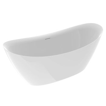 Ванна AQUAme акриловая отдельностоящая AQM3504GW — фото 1, Акриловые ванны