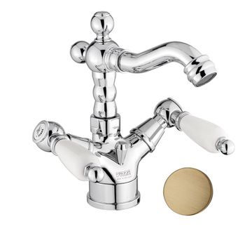 Смеситель для биде Fiore COLONIALE 02ZZ0635, бронза — фото 1, Смесители для биде