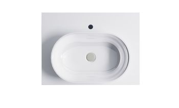 Товар: Тумба Шарм 70см 1ящ цв NCS S 3502-y мат. с раковиной Шарм бел гл. и столешницей Solid бел гл. 4631177713347 - фото 6 Тумба Шарм 70см 1ящ цв NCS S 3502-y мат. с раковиной Шарм бел гл. и столешницей Solid бел гл. 4631177713347 — фото 6, Тумбы с раковиной