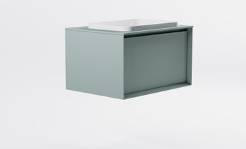 Товар: Тумба Фрейм 70см 1ящ NCS S 3005-b80g мат., раковина Антарес бел гл, столешница Solid в цвете 4631177715181 - фото 4 Тумба Фрейм 70см 1ящ NCS S 3005-b80g мат., раковина Антарес бел гл, столешница Solid в цвете 4631177715181 — фото 4, Тумбы с раковиной