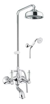 Душевая система Fiore GIOIELLI (SWAROVSKI®) 08CR0615, хром — фото 1, Душевые системы