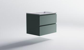 Товар: Нижний шкаф Альфа 70 с 2 ящиками зеленый (NCS S 3005-B80G матовый) + Раковина "Альфа 70" 03060004ncss3005-b80g+04010006 - фото 4 Нижний шкаф Альфа 70 с 2 ящиками зеленый (NCS S 3005-B80G матовый) + Раковина "Альфа 70" 03060004ncss3005-b80g+04010006 — фото 4, Тумбы с раковиной