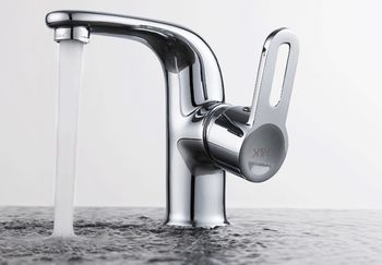 Смеситель для раковины D&K Rhein DA1352101, хром — фото 1, Смесители для раковины