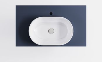 Товар: Тумба Шарм 100см 1ящ RAL7024 мат., раковина Шарм бел гл, столешница Solid в цвете 4631177715167 - фото 6 Тумба Шарм 100см 1ящ RAL7024 мат., раковина Шарм бел гл, столешница Solid в цвете 4631177715167 — фото 6, Тумбы с раковиной