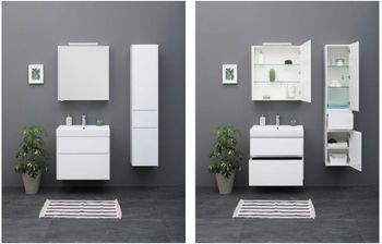 Товар: Мебель для ванной Aquanet Бруклин 70 белый 00207804 - фото 15 Мебель для ванной Aquanet Бруклин 70 белый 00207804 — фото 15, Комплекты мебели для ванной