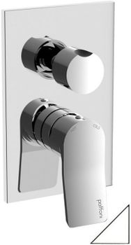 Смеситель для душа Paffoni Tilt TI018BO/M (с внутренней частью) — фото 1, Смеситель для душа