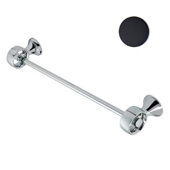 Полотенцедержатель Webert Opera OA500501560, черный — фото 1, Полотенцедержатели