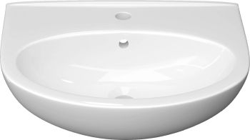 Раковина КЕРАМИН ЛАГО 55 белый глянец CDB00024895 (4810531138976) — фото 2, Раковины