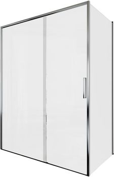 Товар: Душевой уголок Aquanet Pleasure Evo 150x90 AE65-150x90-CT профиль хром, прозрачное стекло - фото 3 Душевой уголок Aquanet Pleasure Evo 150x90 AE65-150x90-CT профиль хром, прозрачное стекло — фото 3, Душевые уголки