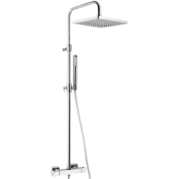 Душевая система с термостатом Webert Azeta New AA980507015METAL, хром — фото 1, Душевые системы