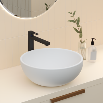 Раковина Ambassador Queen 116T20101 (450*450*175) БЕЛАЯ МАТОВАЯ — фото 2, Раковины