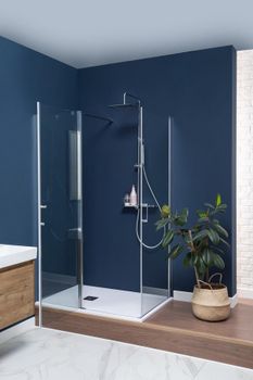 Душевая дверь Aquanet Cinetic AE12-N-120H190U-CT 1200, прозрачное стекло — фото 6, Душевые двери в нишу