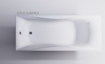 Ванна ВЕГА 170*70, SOLID 1700х700 01010067 — фото 3, Ванны