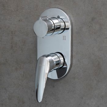 Смеситель Lemark Linara LM0427C для ванны и душа, встраиваемый — фото 2, Смеситель для душа