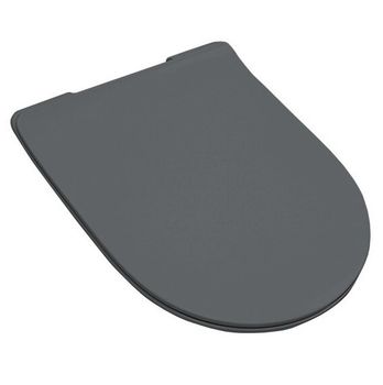 Сиденье с крышкой Artceram File 2.0 с плавным опусканием цвет Blue denim FLA014 37 — фото 1, Сиденья для унитаза