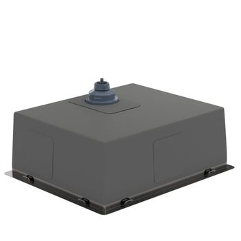 Кухонная мойка Reflexion Iseo RX2265BL оружейная сталь — фото 138, Кухонные мойки