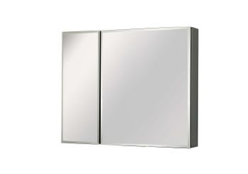 Шкаф зеркало для ванной Aquatek AQ7808-MC прямоугольное, 762*660*134 — фото 4, Зеркальные шкафы в ванную