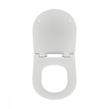 LEON SLIM Сиденье и крышка для унитаза, дюропласт., с механизмом Soft-Closing, белое. ROCA ZRU9302943 — фото 2, Сиденья для унитаза