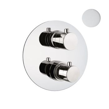 Смеситель для душа встраиваемый с термостатом Webert Sax Evolution SE970903740, белый — фото 1, Смеситель для душа