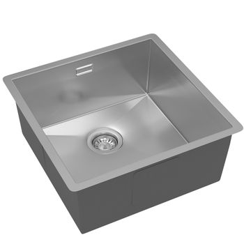 Кухонная мойка Reflexion Iseo RX2265BL оружейная сталь — фото 125, Кухонные мойки