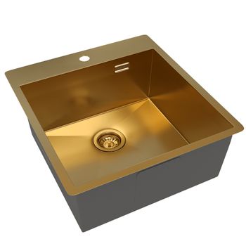 Кухонная мойка Reflexion Iseo RX2265BL оружейная сталь — фото 243, Кухонные мойки