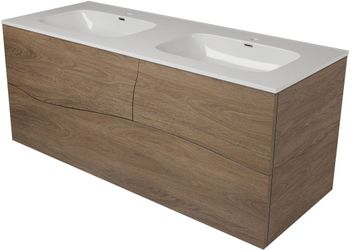 Тумба под раковину Allen Brau Glority 120 1.35004.NW дуб антик — фото 2, Тумбы под раковину