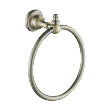 Кольцо для полотенец Rose RG1106Q, бронза — фото 1, Полотенцедержатели