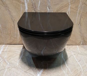 Унитаз подвесной CeramaLux 2196 -18 2196-18 — фото 2, Подвесные унитазы