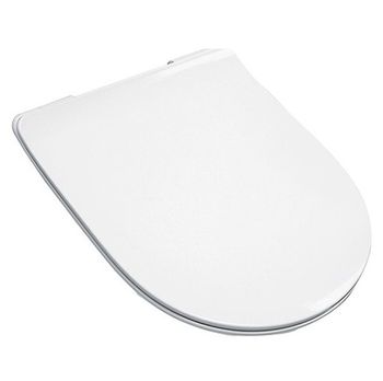 Сиденье с крышкой Artceram File 2.0 с плавным опусканием цвет белый матовый FLA014 05 — фото 1, Сиденья для унитаза