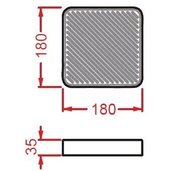 Мыльница Artceram Cartesio накладная цвет белый CAC001 01 00 — фото 2, Мыльницы