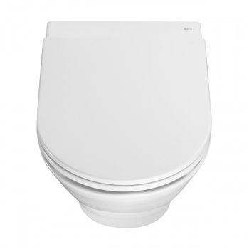 Gap Round Чаша Roca подвесная 540, Rimless 73460NL000 — фото 3, Подвесные унитазы