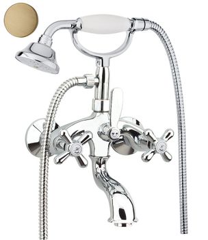 Смеситель для ванны Fiore MARGOT 26ZZ0600, бронза — фото 1, Смеситель для ванны