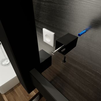 Товар: Полотенцесушитель электрический ВИД 81-10 ПРОФИЛЬНЫЙ 610х400, скр.монтаж, СНШ, черный матовый(RAL 9005), (Ferrum, равномерные перкаладины), Маргроид 8110p-6040-1081-9005R - фото 4 Полотенцесушитель электрический ВИД 81-10 ПРОФИЛЬНЫЙ 610х400, скр.монтаж, СНШ, черный матовый(RAL 9005), (Ferrum, равномерные перкаладины), Маргроид 8110p-6040-1081-9005R — фото 4, Электрические полотенцесушители