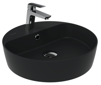 CREAVIT Раковина мебельная (45 см) АНТРАЦИТ LP146-00AM00E-0000 — фото 1, Раковины накладные