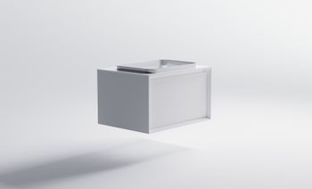 Товар: Тумба Фрейм 70 с 1ящ белый мат. с раковиной Антарес бел гл. и столешницей Solid бел гл. 4631177713798 - фото 4 Тумба Фрейм 70 с 1ящ белый мат. с раковиной Антарес бел гл. и столешницей Solid бел гл. 4631177713798 — фото 4, Тумбы с раковиной