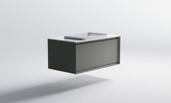 Товар: Тумба Фрейм 90 с 1ящ NCS S 3502-y мат. с раковиной Антарес бел гл. и столешницей Solid бел гл. 4631177713880 - фото 4 Тумба Фрейм 90 с 1ящ NCS S 3502-y мат. с раковиной Антарес бел гл. и столешницей Solid бел гл. 4631177713880 — фото 4, Тумбы с раковиной