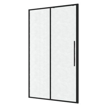 Товар: Дверь в нишу Niagara Nova a NG-84-L11CHB (110х195) черный матовый,раздвижная влево,стекло шиншилла,1 место - фото 1 Дверь в нишу Niagara Nova a NG-84-L11CHB (110х195) черный матовый,раздвижная влево,стекло шиншилла,1 место — фото 1, Душевые двери в нишу