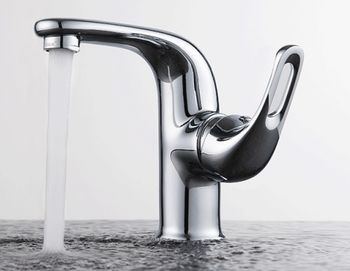 Смеситель для раковины D&K Rhein DA1372101, хром — фото 1, Смесители для раковины