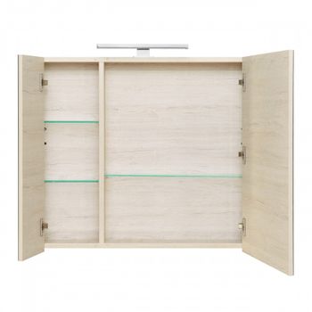 ETNA Зеркальный шкаф 80, дуб верона, ROCA 7857304445 — фото 2, Зеркальные шкафы в ванную