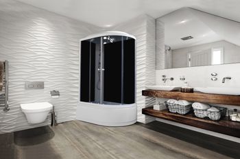 Кабина EC1221L душевая PARLY — фото 1, Душевые кабины