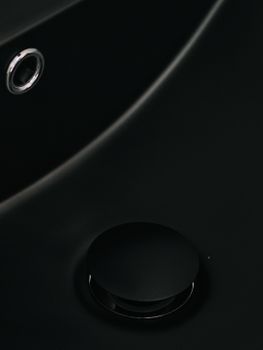 BOND BV0388 Черный донный клапан универсальный для раковины — фото 13, Донные клапаны